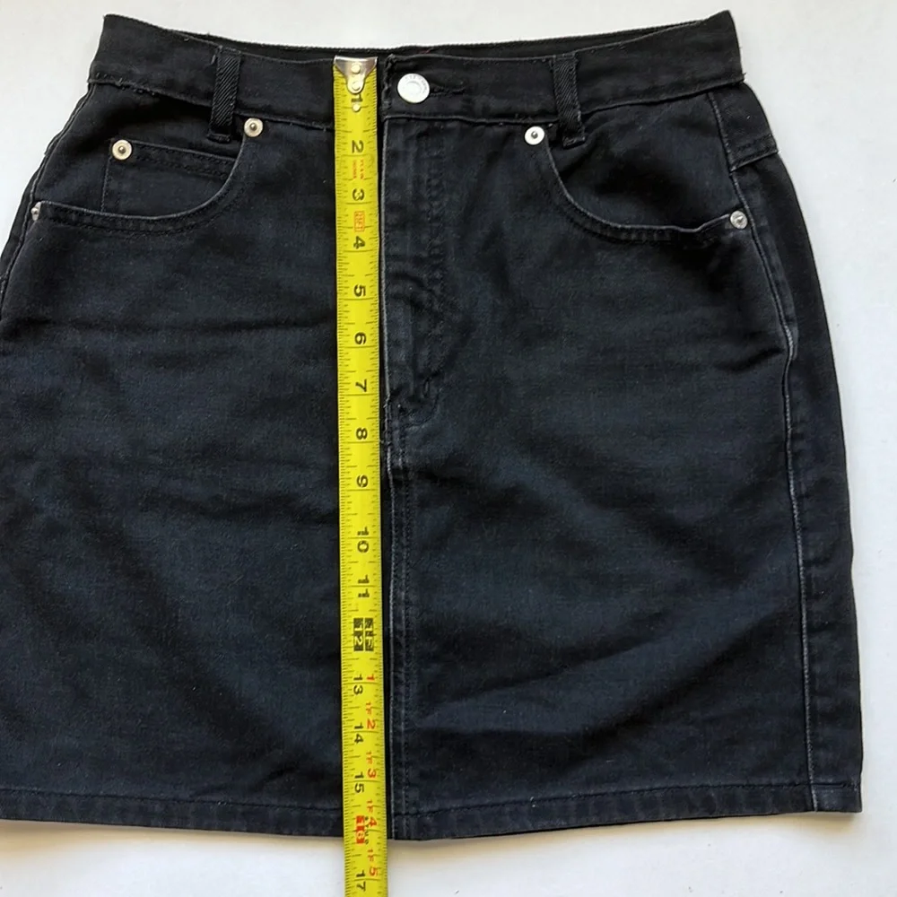 Vintage Palmetto’s Black Denim Skirt - Picture 7 of 7
